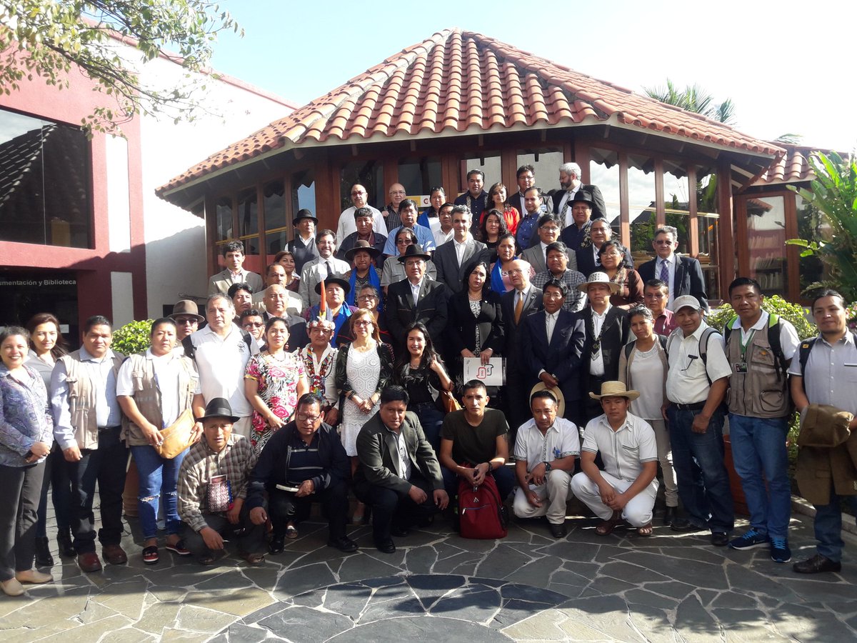Primera Reunión de Cooperación Sur – Sur para avanzar en la creación del Instituto Iberoamericano de las Lenguas Indígenas (IIALI), Junio 2019.